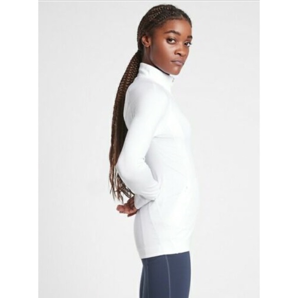 NWT ATHLETA Pacifica Illume UPF Full Zip Jacket Sweatshirt - Picture 4 of 6